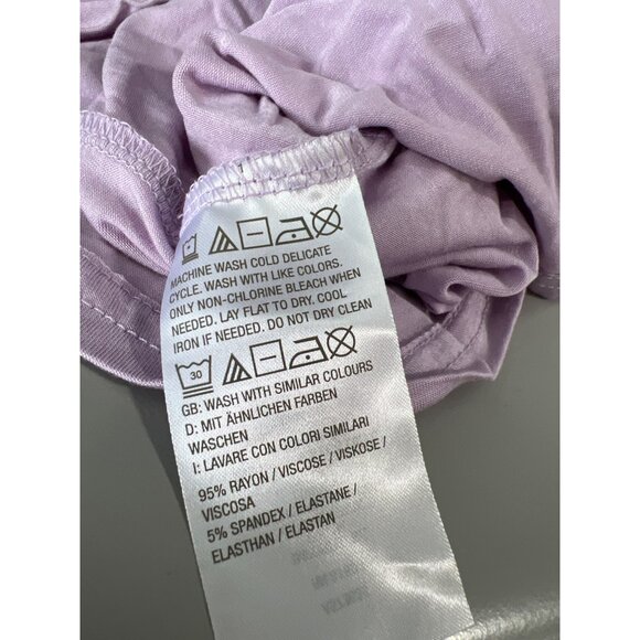 Zuda Z Refresh Aloe Infused Tank Top Lavendar Mist Womens Size 1X Rayon Blend - Picture 5 of 7
